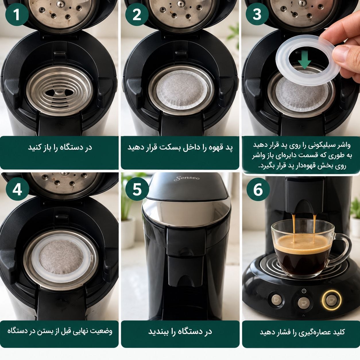 آموزش گام‌به‌گام نحوه استفاده از واشر مبدل